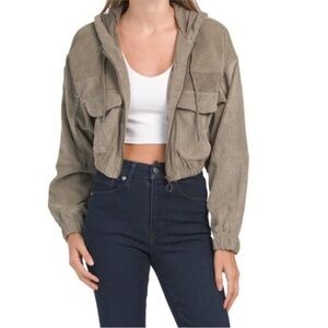 Ashley By 26 International Olive Utility Jacket